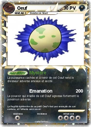 Pokemon Oeuf
