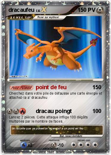 Pokemon dracaufeu