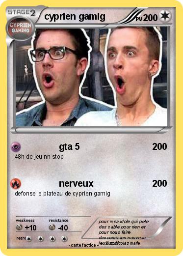 Pokemon cyprien gamig