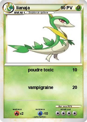 Pokemon lianaja