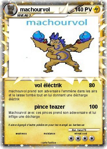 Pokemon machourvol