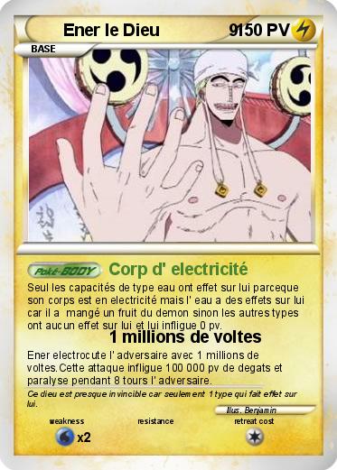 Pokemon Ener le Dieu               9