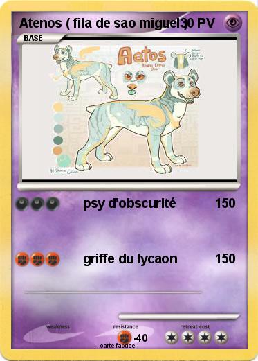 Pokemon Atenos ( fila de sao miguel )