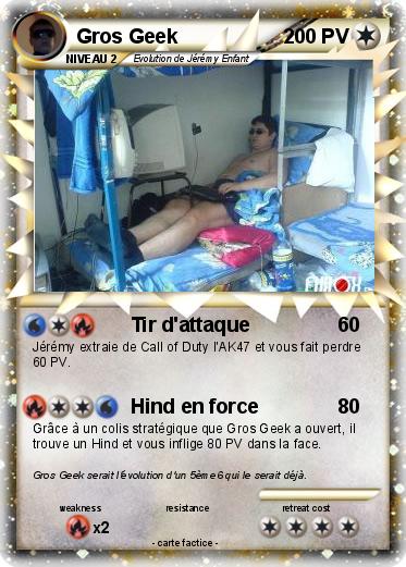 Pokemon Gros Geek
