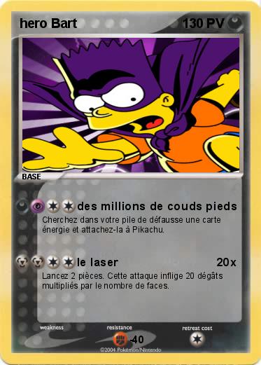 Pokemon hero Bart