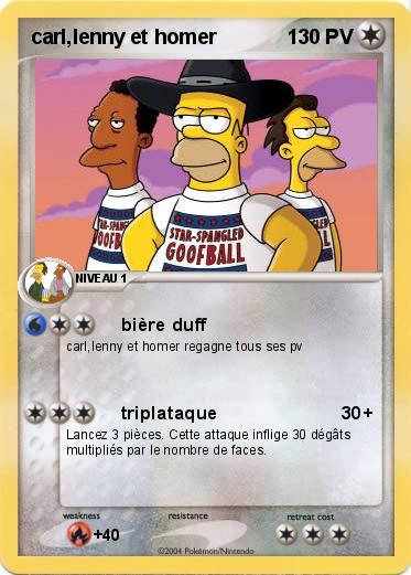 Pokemon carl,lenny et homer