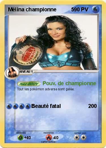Pokemon Mélina championne          5