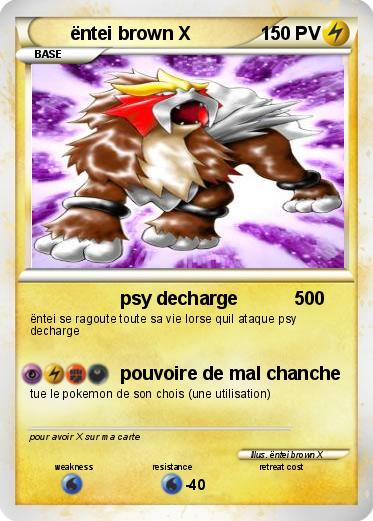Pokemon ëntei brown X