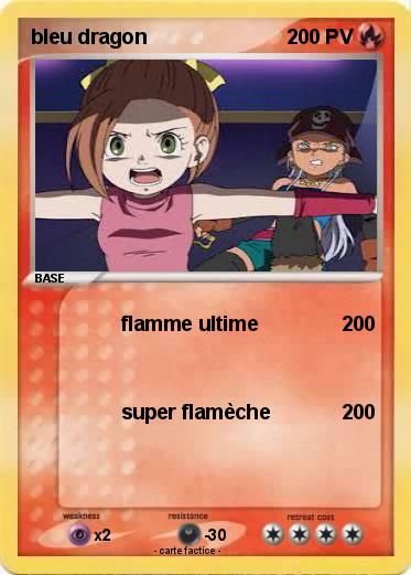 Pokemon bleu dragon