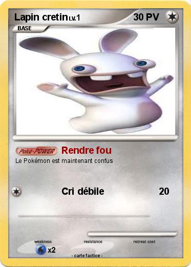 Pokemon Lapin cretin