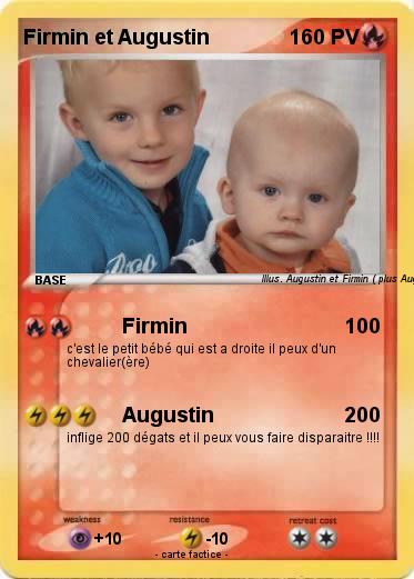 Pokemon Firmin et Augustin
