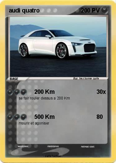 Pokemon audi quatro