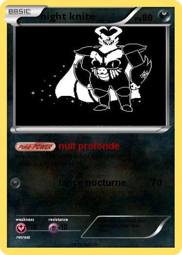 Pokemon night knite