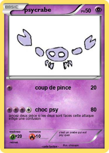 Pokemon psycrabe