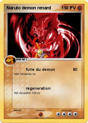Pokemon Naruto demon renard