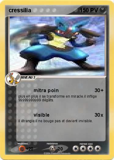 Pokemon cressilia