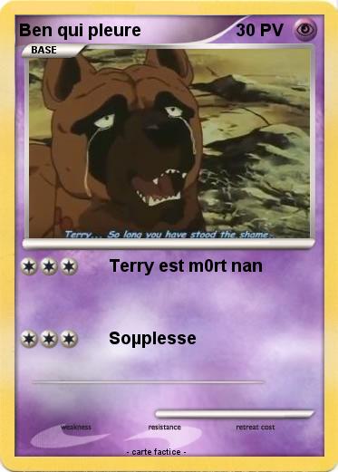 Pokemon Ben qui pleure
