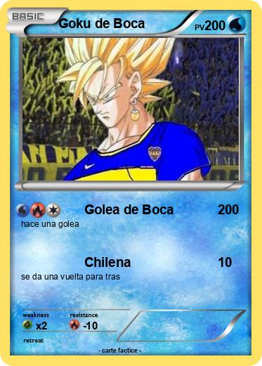 Pokemon Goku de Boca