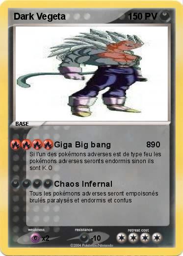 Pokemon Dark Vegeta