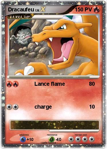 Pokemon Dracaufeu