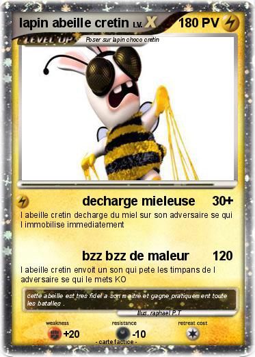 Pokemon lapin abeille cretin