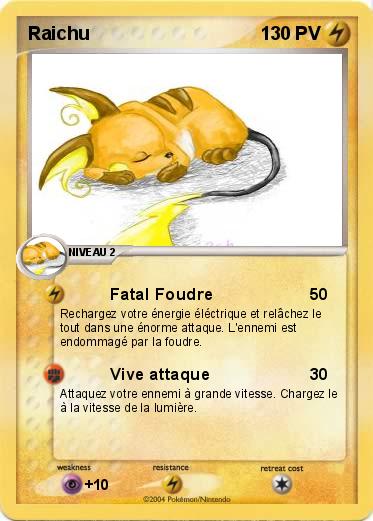 Pokemon Raichu