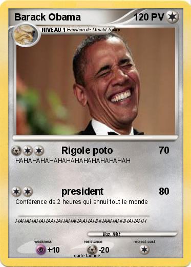 Pokemon Barack Obama