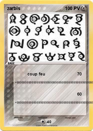 Pokemon zarbis