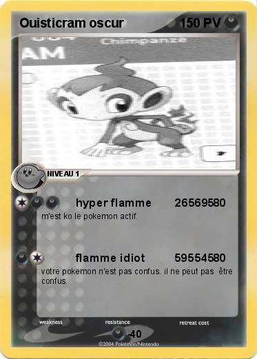 Pokemon Ouisticram oscur