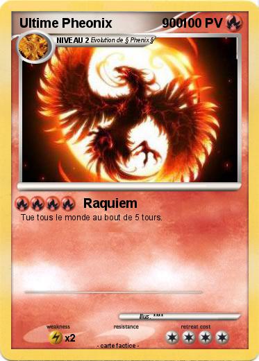 Pokemon Ultime Pheonix              900