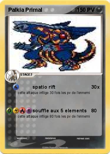 Pokemon Palkia Primal