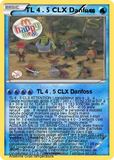 Pokemon TL 4 . 5 CLX Danfoss