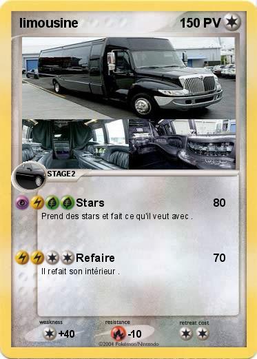 Pokemon limousine