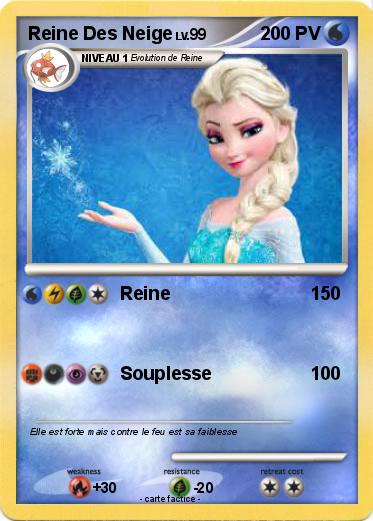 Pokemon Reine Des Neige