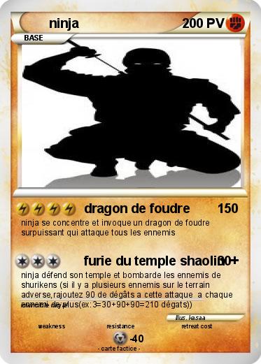 Pokemon ninja