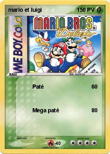Pokemon mario et luigi