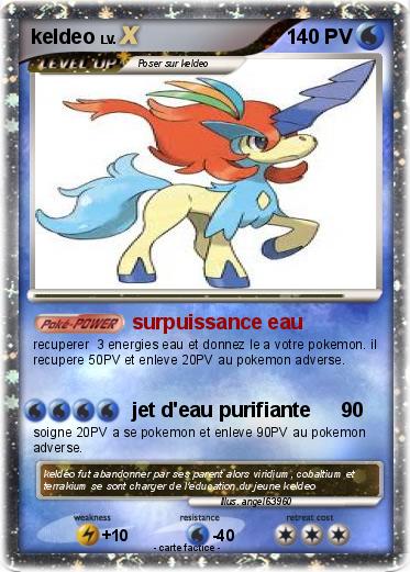 Pokemon keldeo
