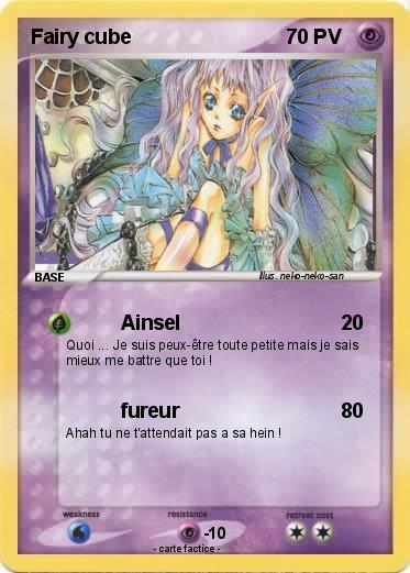 Pokemon Fairy cube