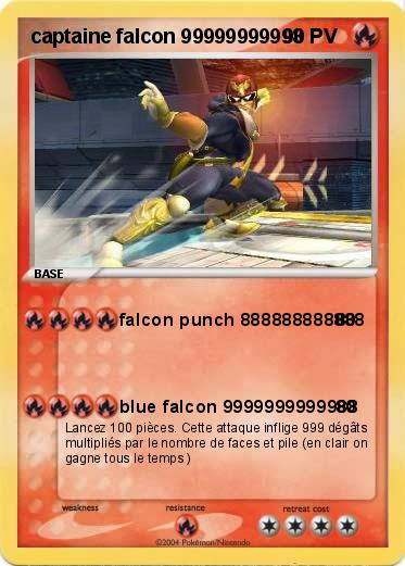 Pokemon captaine falcon 99999999998