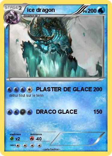 Pokemon ice dragon