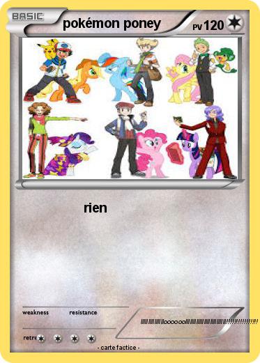 Pokemon pokémon poney