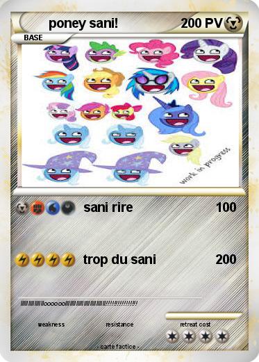 Pokemon poney sani!
