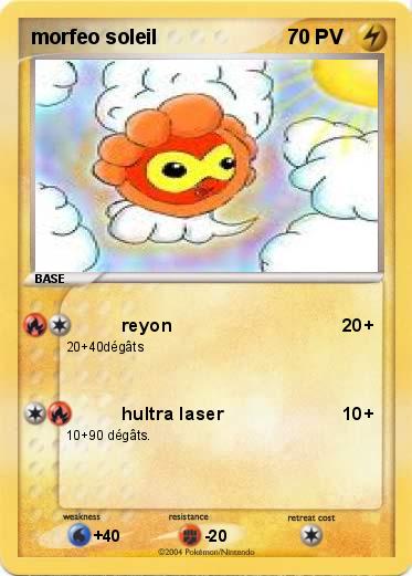 Pokemon morfeo soleil