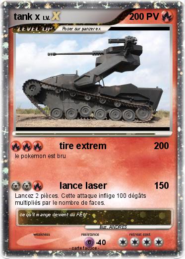 Pokemon tank x