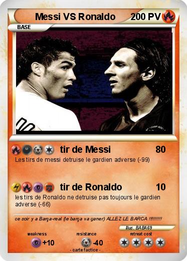 Pokemon Messi VS Ronaldo