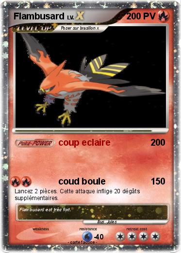 Pokemon Flambusard