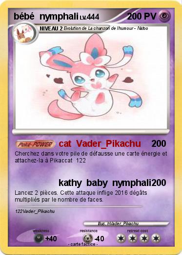Pokemon bébé  nymphali