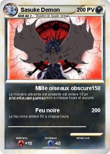 Pokemon Sasuke Demon