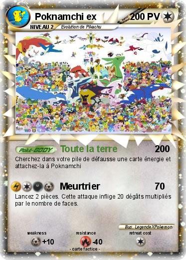 Pokemon Poknamchi ex