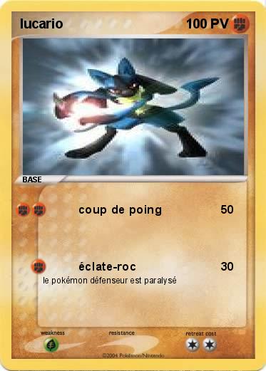 Pokemon lucario